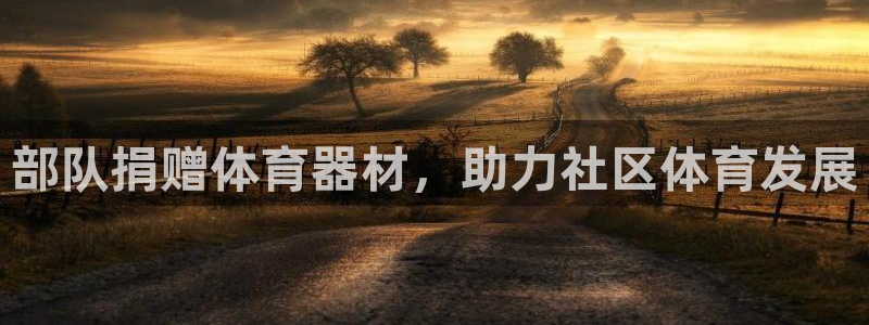 星欧娱乐还能玩吗：部队捐赠体育器材，助力社区体育发展