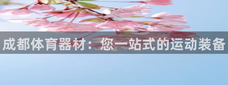 星欧娱乐还能玩吗：成都体育器材：您一站式的运动装备