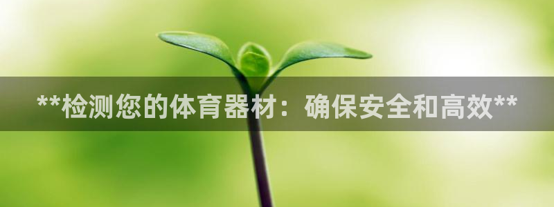 星奥娱乐招聘：**检测您的体育器材：确保安全和高效*