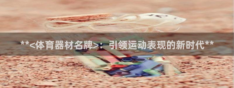 星欧娱乐挂机教程视频：**<体育器材名牌>：引领运动