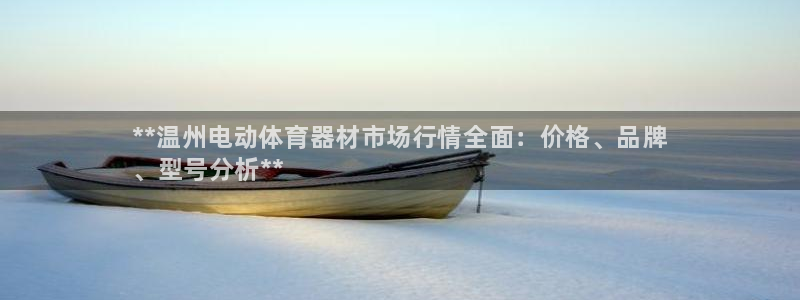 星欧娱乐平台怎么样：**温州电动体育器材市场行情全面